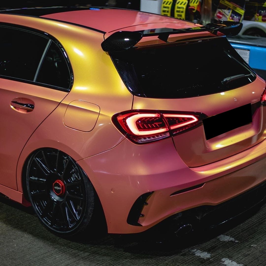 Оклейка пленкой Ford цвет candy metallic RB08